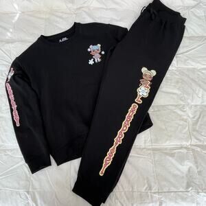LOL OMG Doll Surprise Track Suit Sweats Embroidered Sz 14/16 Bon Bon Queen Bee